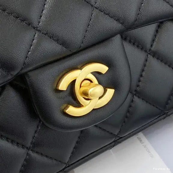 Firstbag Ru FLAP WITH HANDLE TOP BAG CHANEL MINI 0502